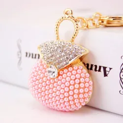 Cute Pink - Pearl HandbagBags