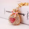 Lucky Money Bag - Keychain - Heart ShapedTassen