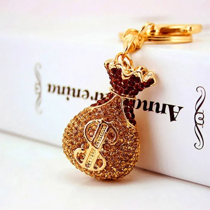 Creative - Crystal - Lucky Money - KeychainTassen