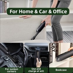 Portable - Car - Vacuum Cleaner - Wireless - RechargeableExterieur accessoires