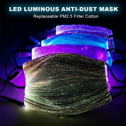 LED - Lumineux - Anti-Dust - Masque - 1Pc