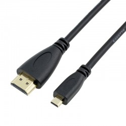 Micro HDMI à câble HDMI - 1080P - Adaptateur Homme - Male