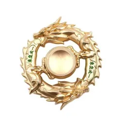 dragon chinois - spinner fidget métallique