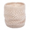 Écharpe en tricot rond chaud - unisexe