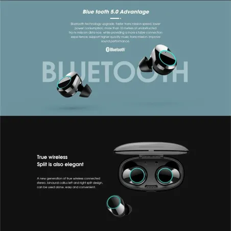 Elephone - Elepods 2 - TWS Earphone - Waterproof - WirelessOor- & hoofdtelefoons