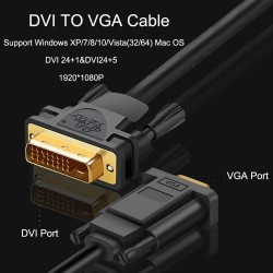 DVI to VGA - Cable AdapterKabels