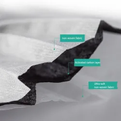 Protective face / mouth mask - disposable - 3-layer - black - 5 - 500 piecesMouth masks