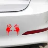 Zombie bloody hands - vinyl car stickerStickers