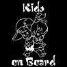 Enfants à bord - autocollant vinyle