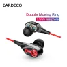 Bedrade oortelefoon met microfoon - dual drive bas - headsetOor- & hoofdtelefoons