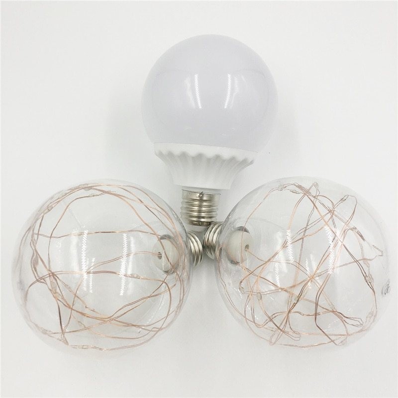 E27 - 220V 110V - RGB - LED decoratieve lampE27