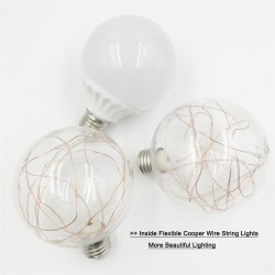 E27 - 220V 110V - RGB - LED decoratieve lampE27