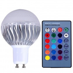 5W - RGB - E27 - GU10 - E14 - MR16 - ampoule LED - télécommande - plongeur