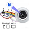 E27 - ampoule LED RGB avec haut-parleur Bluetooth sans fil - télécommande - 110V-220V 6W