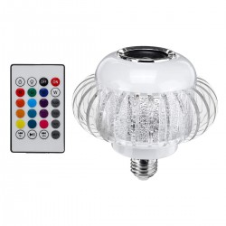E27 - ampoule LED RGB avec haut-parleur Bluetooth sans fil - télécommande - 110V-220V 6W