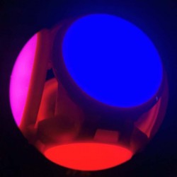 40W E27 - 220V 110V - RGB - LED - ampoule pliable - lampe UFO de football
