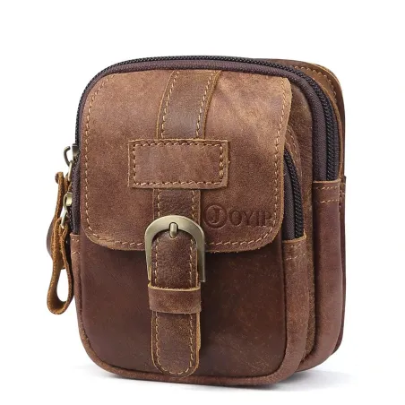 Mini sac de taille - cuir véritable