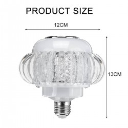 E27 - RGB LED lamp met draadloze Bluetooth speaker - afstandsbediening - 110V-220V 6WE27
