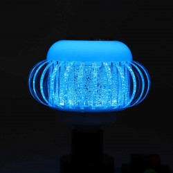E27 - ampoule LED RGB avec haut-parleur Bluetooth sans fil - télécommande - 110V-220V 6W