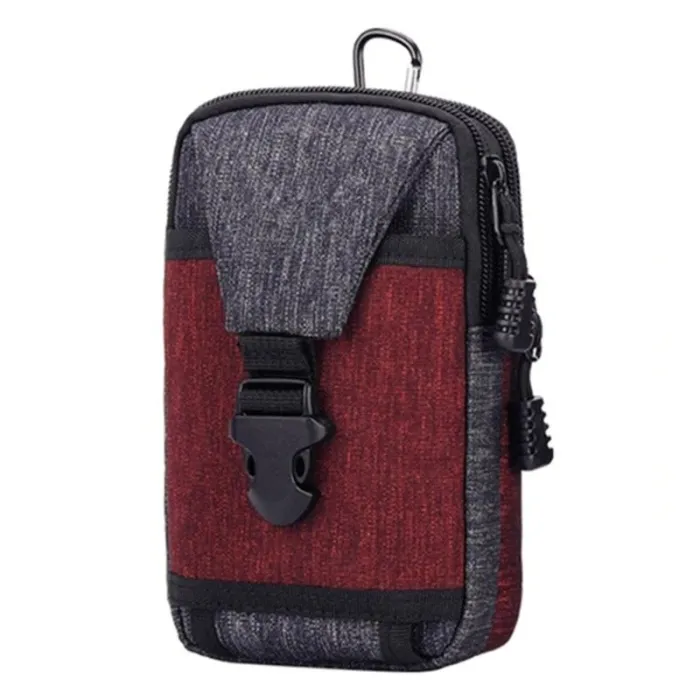 Kleine heuptas - canvas etui met ritssluitingTassen