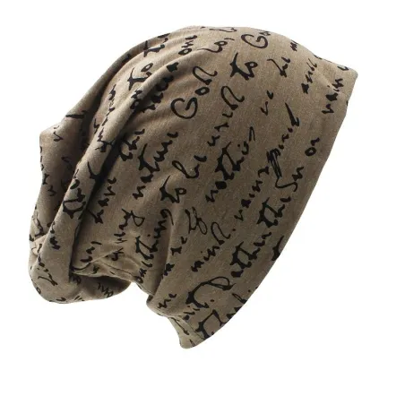 Warme muts - unisex - letters & sterrenHoeden & Petten