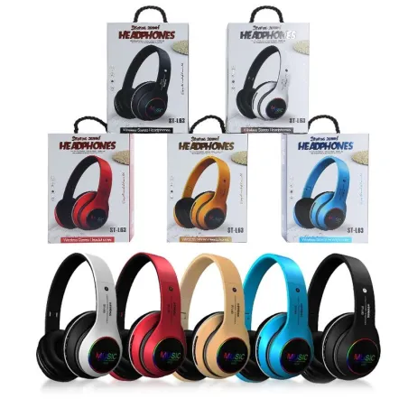 Bluetooth-headset - ruisonderdrukking - draadloze hoofdtelefoon - LEDOor- & hoofdtelefoons