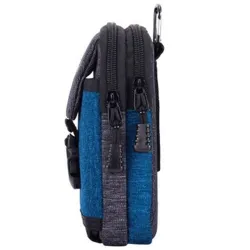 Kleine heuptas - canvas etui met ritssluitingTassen