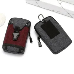 Kleine heuptas - canvas etui met ritssluitingTassen
