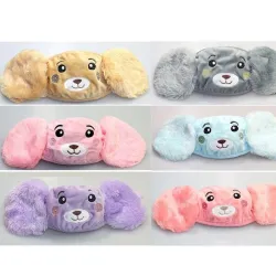 2 in 1 - ear muffs / face mask for children - plush bearMouth masks