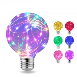 LED - RGB - E27 - 110V 220V - Ampoule Edison - conception de fils décoratifs