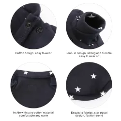 Sterpatroon - warm - honden- / kattenvestKleding & schoenen