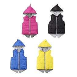 3D dinosaur - vest with hoodClothes