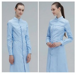 Long-sleeve work coat - lab / spa / beauty salons / hospitalHealth & Beauty