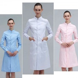 Long-sleeve work coat - lab / spa / beauty salons / hospitalHealth & Beauty