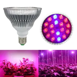 Phytolamp - Lumière de croissance LED - E27 - 5W - 7W - 9W - 12W - 15W - 18W