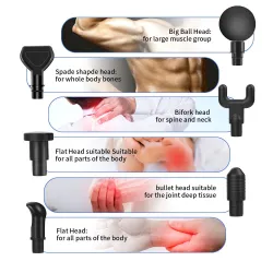 Massagegeweer - spierontspanning - ruisonderdrukking - lichaamsmassageapparaatMassage