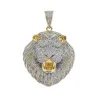 Iced out crystal lion's head - luxurious necklace - unisexNecklaces