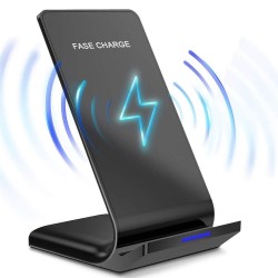 10W / 15W - chargeur sans fil - charge rapide - support pour iPhone / Samsung
