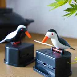 Automatische tandenstokerhouder - kleurrijke vogelKeuken