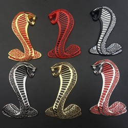 3D cobra - metal emblem - car stickerStickers