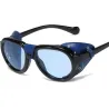 Steampunk sunglasses - with leather sides shades - UV400 - unisexSunglasses