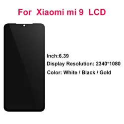 Xiaomi Mi 9 - LCD-aanraakscherm - digitizer - vervangend onderdeelBeeldschermen