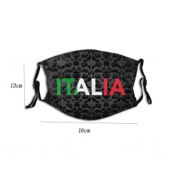 Masque protecteur bouche / visage - réutilisable - Italia