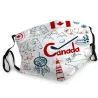 Beschermend mond- / gezichtsmasker - met 2 PM2.5 filters - herbruikbaar - CanadaMondmaskers