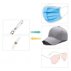 Multifunctionele ketting - houder voor bril / gezichtsmaskers - decoratief koordMondmaskers