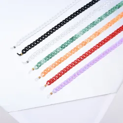 Multifunctionele ketting - houder voor bril / gezichtsmaskers - decoratief koordMondmaskers