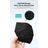 FFP2 - KN95 - PM2.5 - antibacterieel beschermend mond- / gezichtsmasker - 5-laags - herbruikbaar - 10/20/50/100 stuksMondmaskers