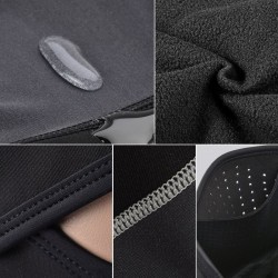 Winter thermal fleece ski mask - full face cover - hood with scarf - sport balaclava - windproof - waterproofEyewear