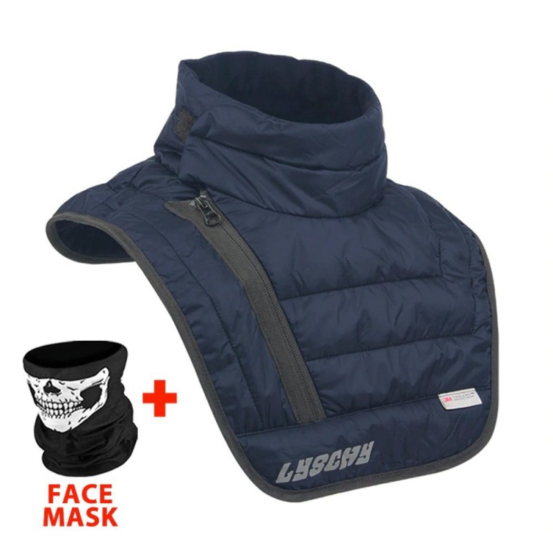 Foulard chaud de moto - protège-nuque / poitrine - masque facial - cagoule - imperméable - coupe-vent Foulard chaud de moto - protège-nuque / poitrine - masque facial - cagoule - imperméable - coupe-vent