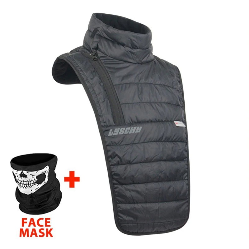 Foulard chaud de moto - protège-nuque / poitrine - masque facial - cagoule - imperméable - coupe-vent Foulard chaud de moto - protège-nuque / poitrine - masque facial - cagoule - imperméable - coupe-vent
